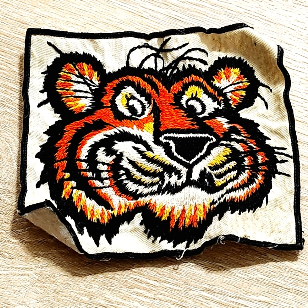 Esso Tiger Tank Gas Oil Gasoline 6" Patch  Trucker Iron On 70s